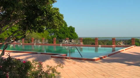 Florida Pool Stock Footage 49317913