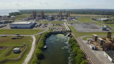 Florida Power Plant Video stock 164329442