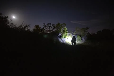 Florida python hunting, Fort Lauderdale, USA - 13 Aug 2022 스톡 사진