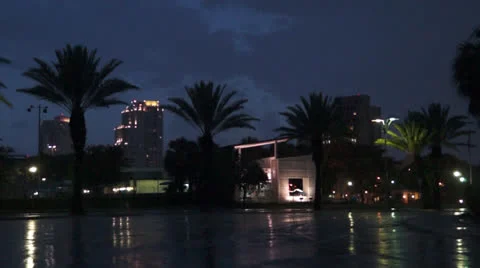 Florida Rain Storm 28 Stock Footage 25209551