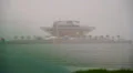 Florida Rain Storm St Petersburg Peir HD Footage