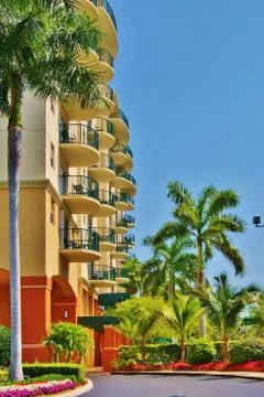 Florida Resort 库存照片