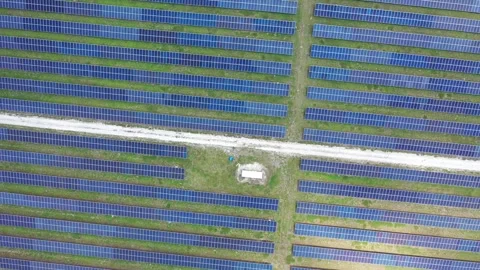 Florida Solar Farm10 Stock Footage 275414586