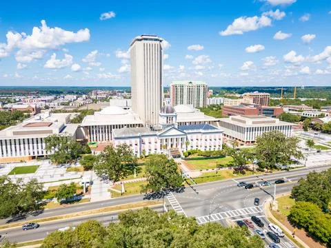 The Florida State Capitol Building and The Florida Historic Capitol Museum Stock Photos