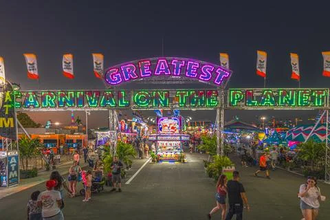 Florida state fair 库存照片