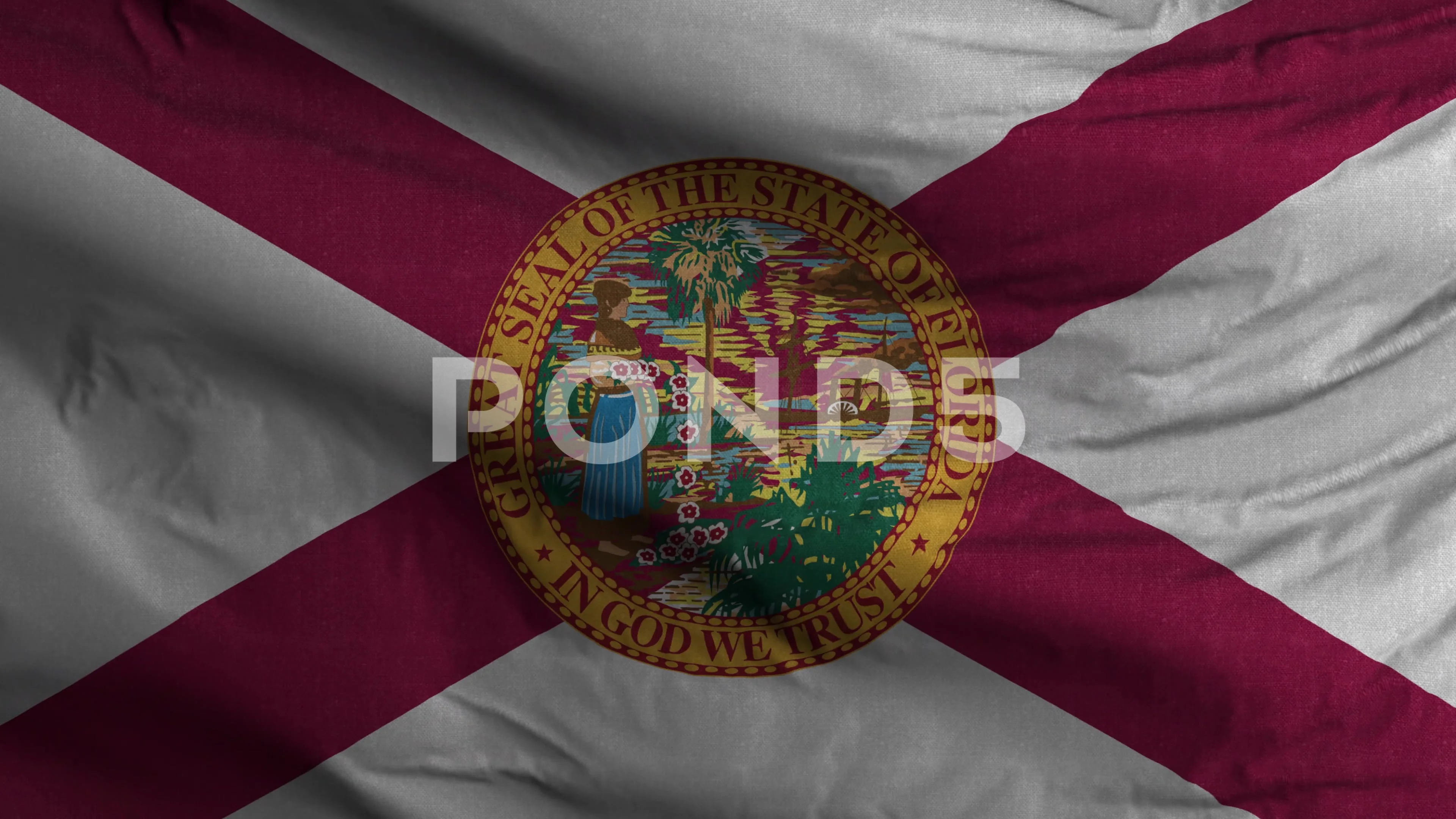 Florida Flag with Beautiful Sunset Stock Image  Image of patriotic  nation 168930617