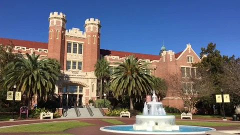 Florida State University Westcott Building Stock Footage