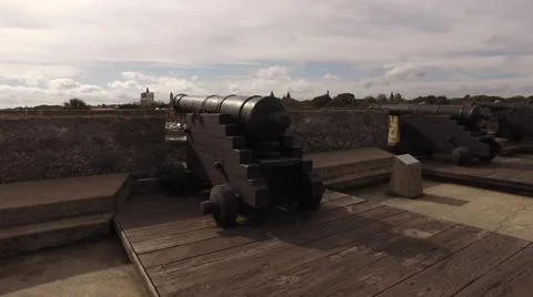 Florida StAugustine Castillo DeSan Marcos 06 Stock Footage 61219760