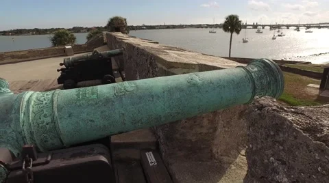 Florida StAugustine Castillo DeSan Marcos 01 Stock Footage 61220447