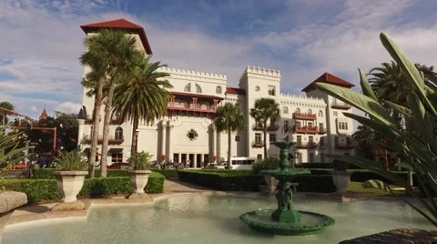 Florida StAugustine LightnerMuseum 04 Stock Footage 61220341