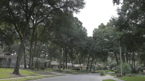 Florida Suburb Stock Footage 97225819