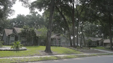 Florida Suburb Stock Footage 97226302