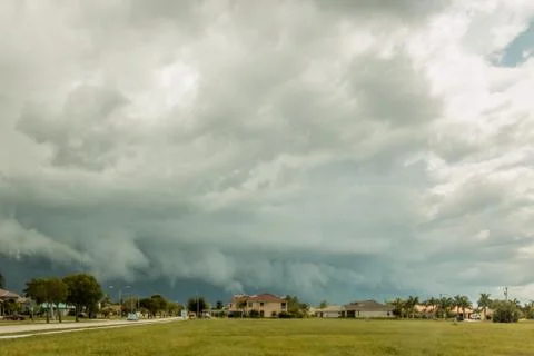 Florida Summer Storms Stock Photos