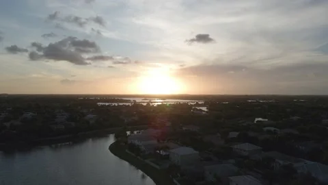 Florida Sunset 库存影片 158349604