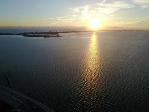 Florida Sunset Stock Photos