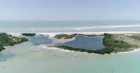 Florida Tierra Verde Pinellas County Fort de Soto Park St. Petersburg beach Stock Footage 77010829