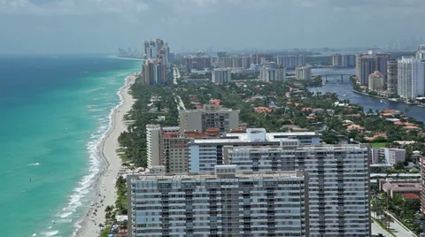 Florida tropical coast beach #2 Stock Footage 34012522