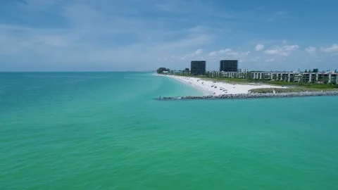 Florida West Coast Beach Video stock 164475792