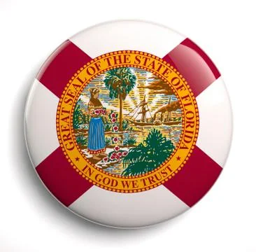 Floriga flag Stock Illustration