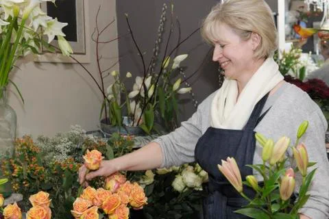 Florist Stock Photos