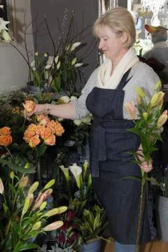 Florist Stock Photos