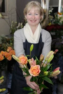 Florist Stock Photos