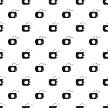 Floss box pattern seamless vector Stockillustratie