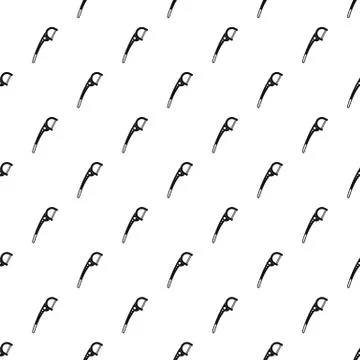 Floss pick pattern seamless Stockillustratie
