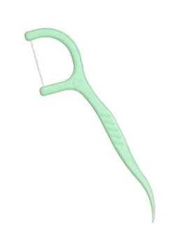 Floss toothpick Stock Photos