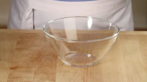 Flour being mixed with cornflour Stock Footage 24671026