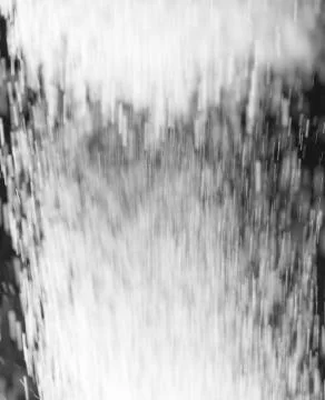 Flour on black background Stock Photos
