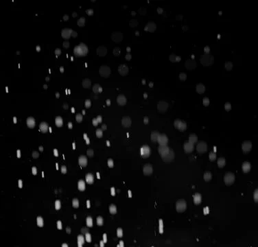 Flour on black background Stock Photos