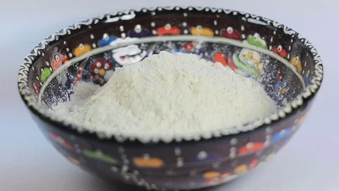 Flour bowl Vidéo 75635951