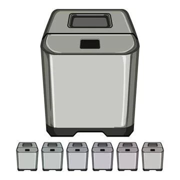 Flour bread maker cartoon vector graphic Stock Illustration
