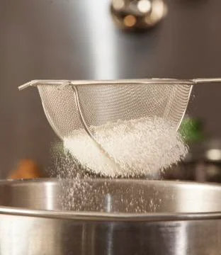 Flour colander Stock Photos