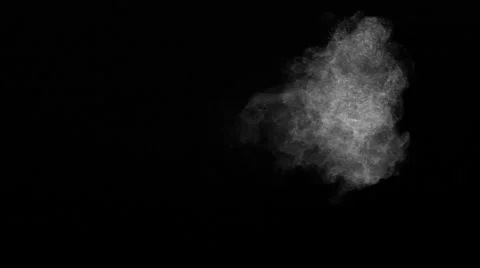 Flour explosion HD Video stock 63352429