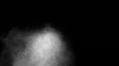 Flour explosion HD Video stock 63352507