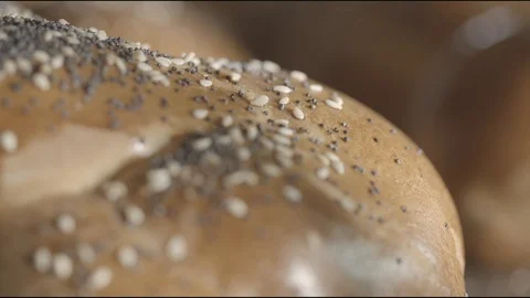 Flour factory, flour sweets, bread, pie, biscuits Stock Footage 114417955