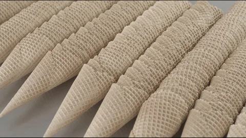 Flour factory, flour sweets, bread, pie, biscuits Stock Footage 114418564