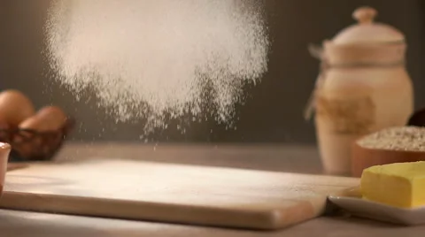 Flour Falls Kitchen Video stock 62451081