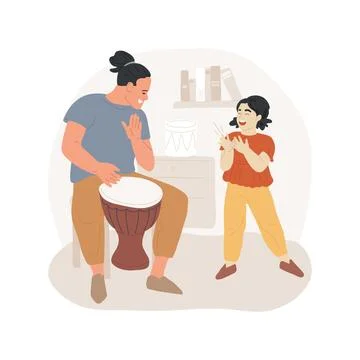 Flour fight isolated cartoon vector illustration. 스톡 일러스트