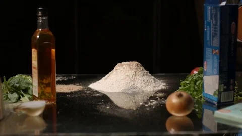 Flour Stock Footage 81299820