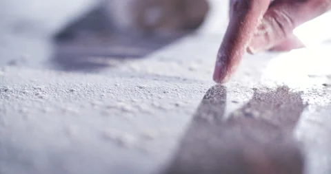 Flour Heart Stock Footage 137288451