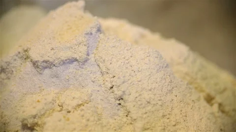 Flour hill close up Stockbeeldmateriaal 67878935