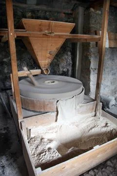 Flour mill Stock Photos