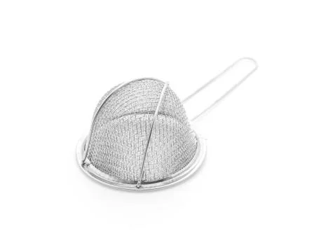 Flour sifter on white Stock Photos