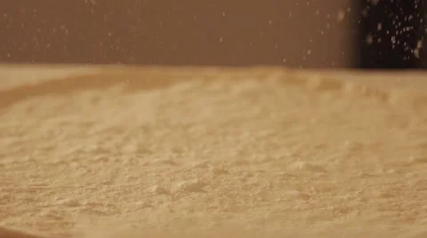 Flour in slow motion Stock Footage 67857369