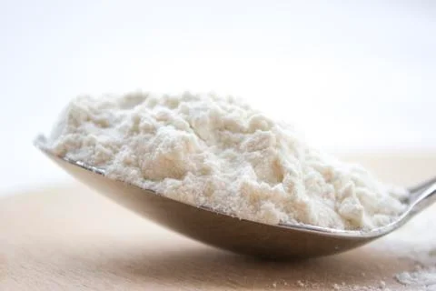 Flour spoon Foto stock