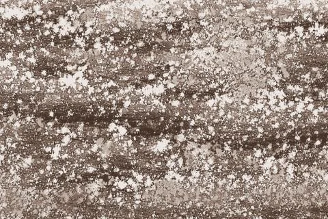 Flour spread on a table in a bakery store Stock Photos