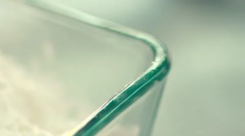 Flour tracking shot close up Stock Footage 54144009